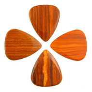 Timber Tones TTBL4 Bloodwood Guitar Pick, 4-Pack (P4-BLDW)