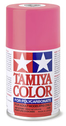 Tamiya TAM86029 PS-29 Fluorescent Pink Polycarbonate Spray Paint 100mL