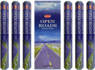 Hem Open Roads Incense Sticks - 120 Stick Bulk Box (6 Inner Tubes of 20)