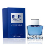 Blue Seduction Men By Banderas Eau De Toilette Spray, 1.7 Fl Oz (50 ml)