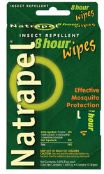 Natrapel, 8 Hour Deet-Free Repellent 12 Pack Wipes, Pack of 2