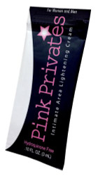 3 Pink Privates Intimate Area Lightening Cream .10 Ounce Packets
