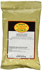 A.C. Legg INC Bratwurst Seasoning, 11 ounces