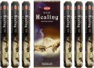 Hem Divine Healing Incense Sticks - 120 Stick Bulk Box (6 Inner Tubes of 20)