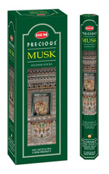 Hem Precious Musk Incense Sticks - 120 Stick Bulk Box (6 Inner Tubes of 20)