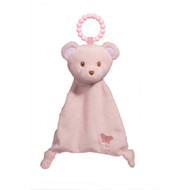 Baby Pink Bear Teether by Douglas