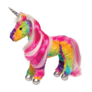 Joy Rainbow Plush Unicorn Horse By Douglas # 770