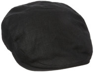 Stetson Men's Linen Ivy Cap, Black, X-Large