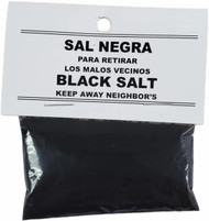 Black Salt for Wiccan Protection Rituals and Spells, 1 Oz