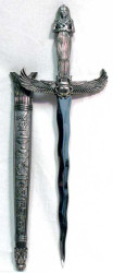 AzureGreen RAS11 Silver Handled Egyptian Athame