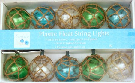 plastic float string lights