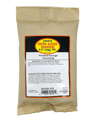 A.C. Legg Old Plantation Smoked Sausage Seasoning (Seasons 25 Pounds), 11 Ounce