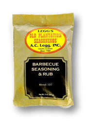 A.C. Legg INC Barbecue Seasoning and Rub - Net Wt. 8 oz.