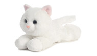 Aurora Adorable Mini Flopsie Sugar Too Stuffed Animal - Playful Ease - Timeless Companions - White 8 Inches