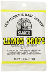 Claey's, Old Fashioned Hard Candy Lemon, 6 Ounce Bag