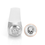 ImpressArt- 6mm, Angry Skull Design Stamp