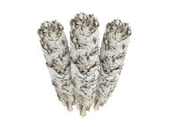 Incense Garden 3 Pack - Premium California White Sage Smudge Sticks, Each Stick Approximately 4 Inches Long Brand. Made in USA.