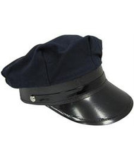Jacobson Hat Company Adult Black Chauffer Hat