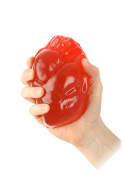 Giant Gummy Heart - Cherry
