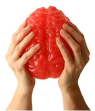 Life-size Edible Gummy Brain