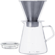 700 ml Carat Coffee Dripper and Pot with Lid by Kinto