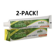 (2-Pack) Madina 100% Vegetable Base Neem Advance Toothpaste 6.42oz with Mint
