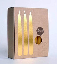 Dipam Beeswax Candles Lights of Joy Christmas Tree 4" (20 Pack)
