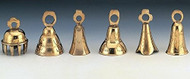 Dozen 2.5" Assorted Brass Bells