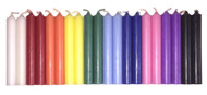 Biedermann Brand 4" Chime Spell Candle Magick Set:20 Pack/10 Assorted Colors