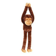 One Large Hanging Hand Stuffed Animal Plush Monkey by Adventure Planet