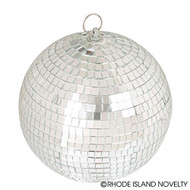 Forum Novelties Rhode Island Novelty ELMBA08 Mirror Balls, 8" H, Silver