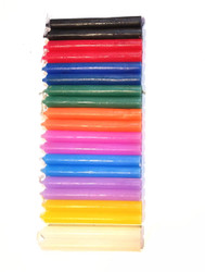 Chime Candles (20 Candles in 10 Different Colors.)