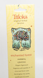 Triloka Herbal Incense Sticks, 10 sticks, Enchanted Forest