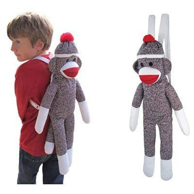 Original Sock Monkey Backpack, 24\