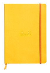 Rhodia Rhodiarama Soft Notebook - 80 Dots Sheets - 6 x 8 1/4 - Yellow