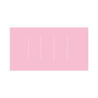 1131 Flat Pink Labels