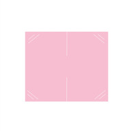 1136 Flat Pink Labels