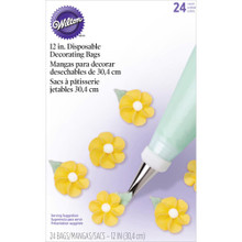 12in Disposable Decorating Bags - 24pk - Wilton