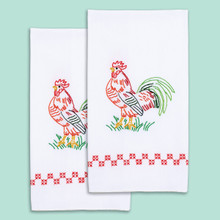Rooster Hand Towels