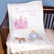 Once Upon A Time Crib Quilt Top