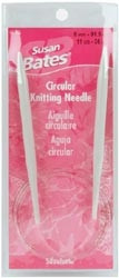 Silvalume Circular Knitting Needle- 36"- Size 11