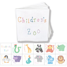 Children's Zoo Cloth Nursery Book