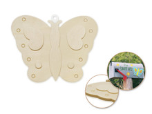 3D Wood Shape - Butterfly