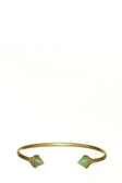 Stone Tipped Cuff Bracelet