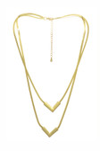 Chevron Layerd Necklace