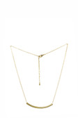 Large Medium Bar Delicate Necklace