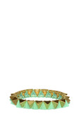 Pyramid Spiked Stretch Bracelet