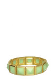 Pyramid Stud Tile Stretch Bracelet