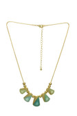 Faceted Gem Necklace Set