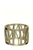 Cut Out Wide Stretch Bangle